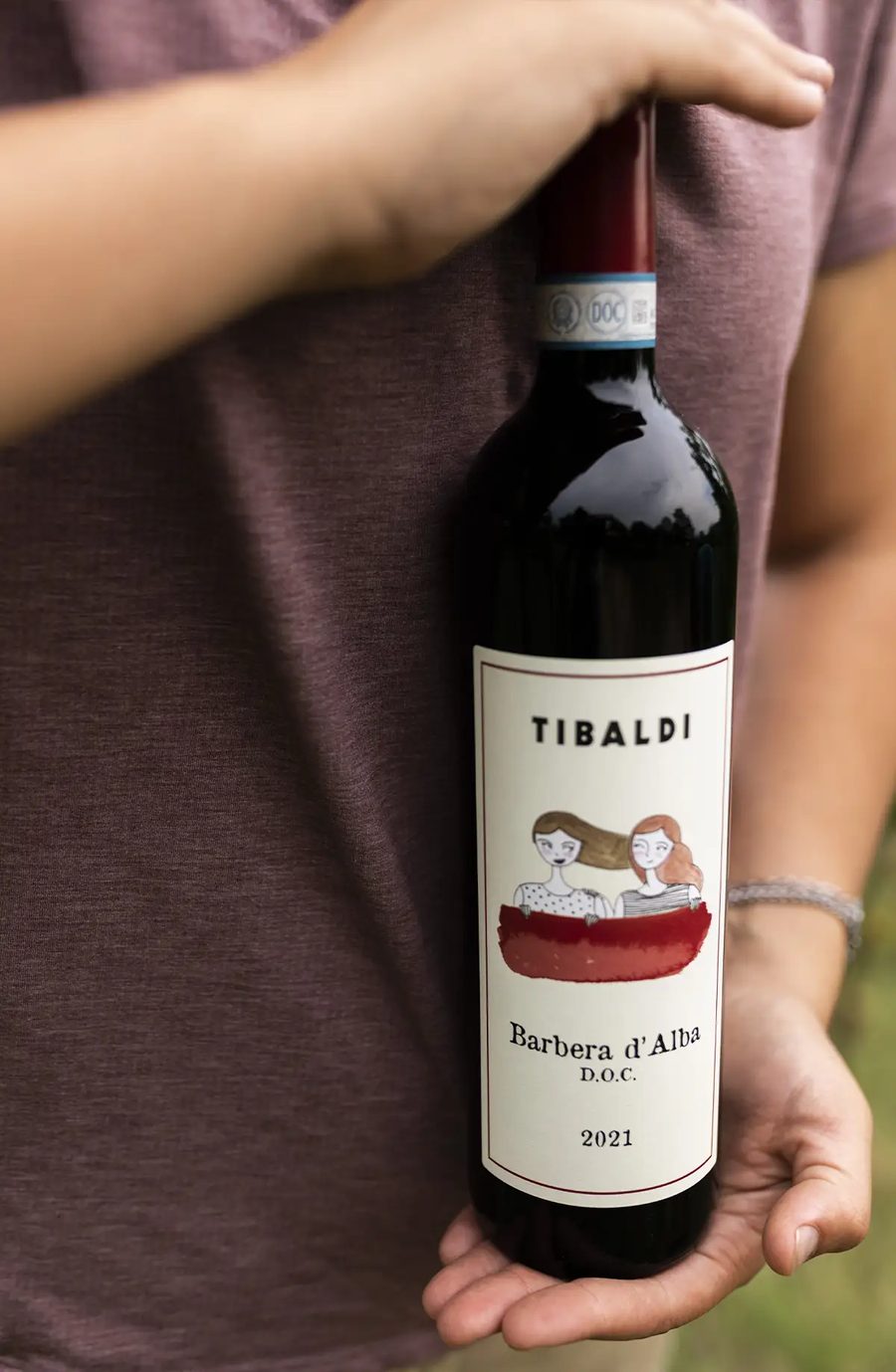 Barbera d'Alba in vigna